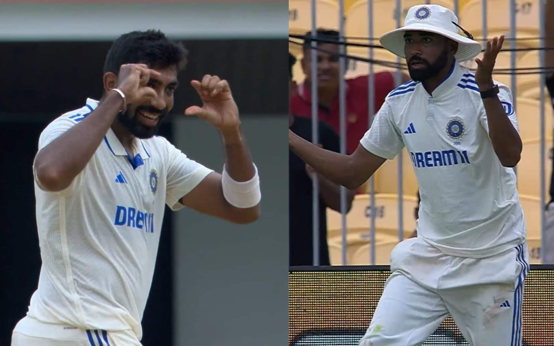 Jasprit Bumrah Mocks Mohammed Siraj [X.com]